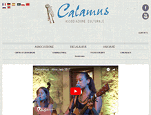 Tablet Screenshot of calamus.it